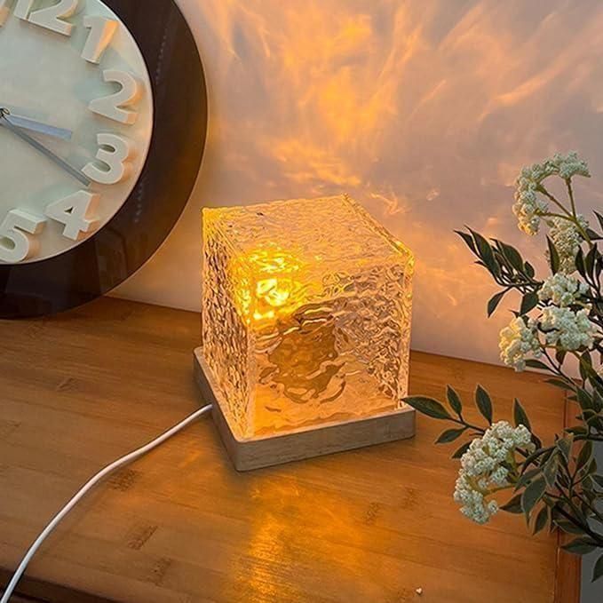 Water Ripple Crystal Lamp
