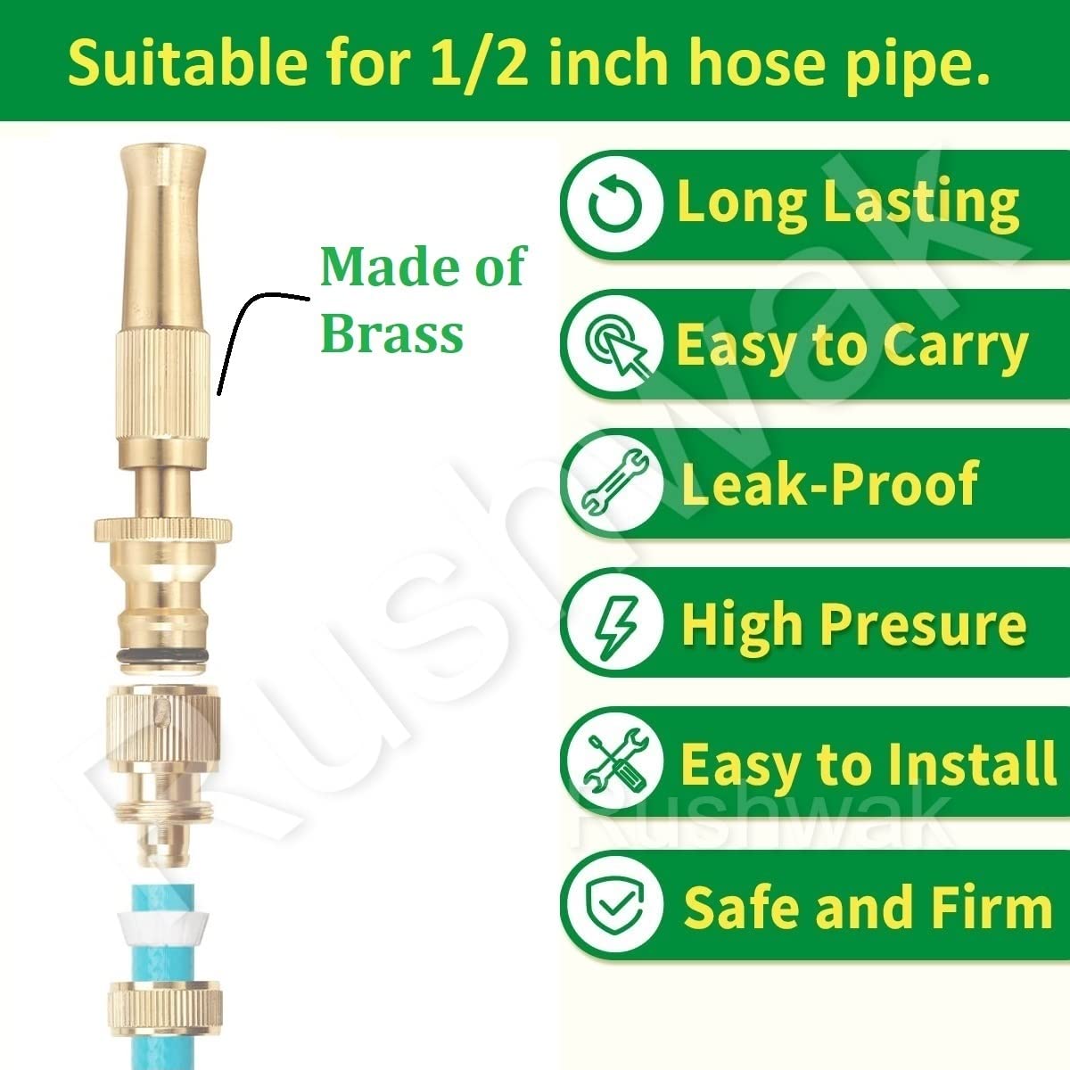 Brass Water Spray Nozzle