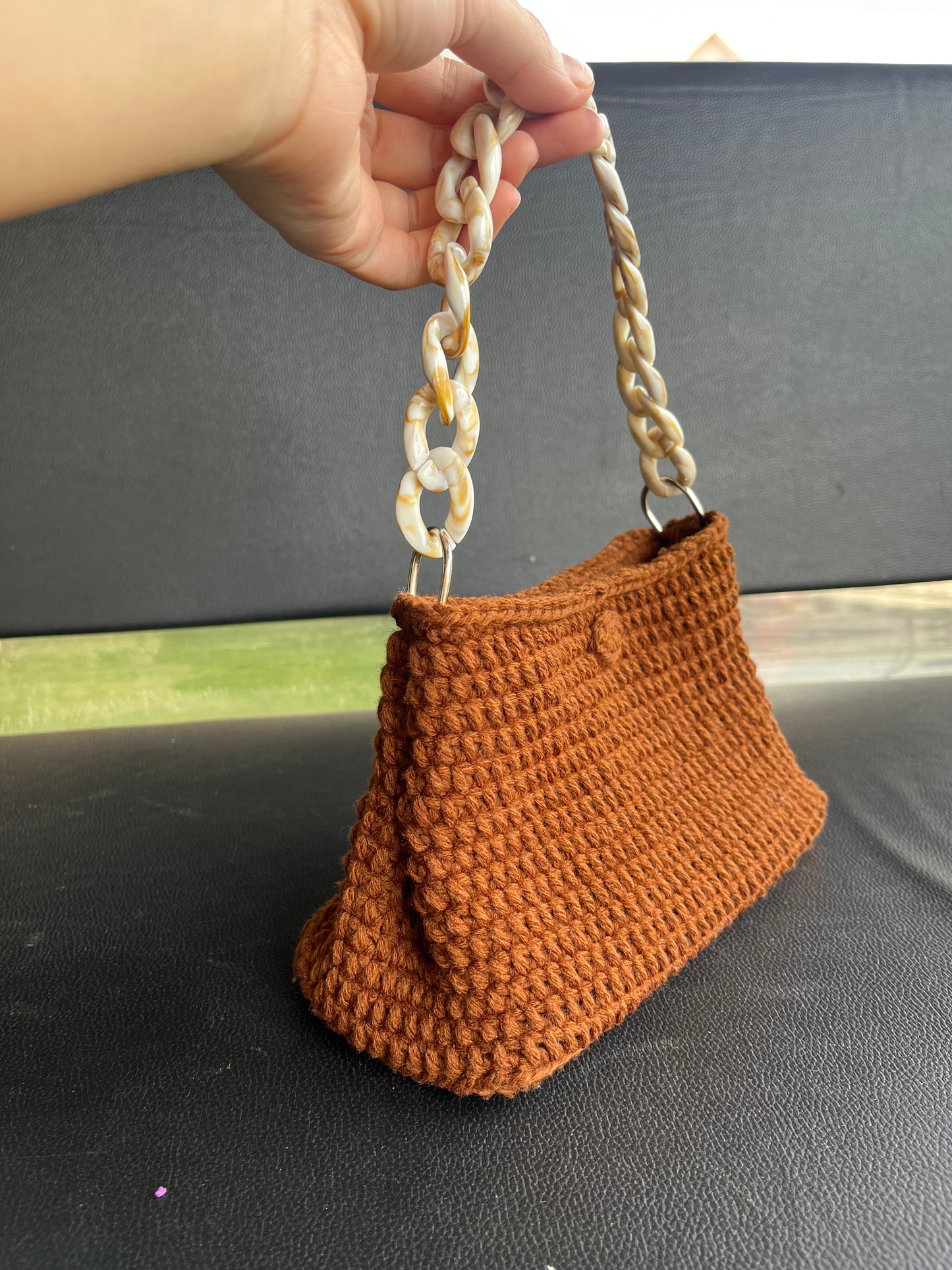 Mini Dark-Brown Bag