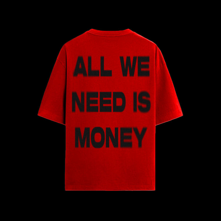 TeeTrove Money Oversized T-shirt