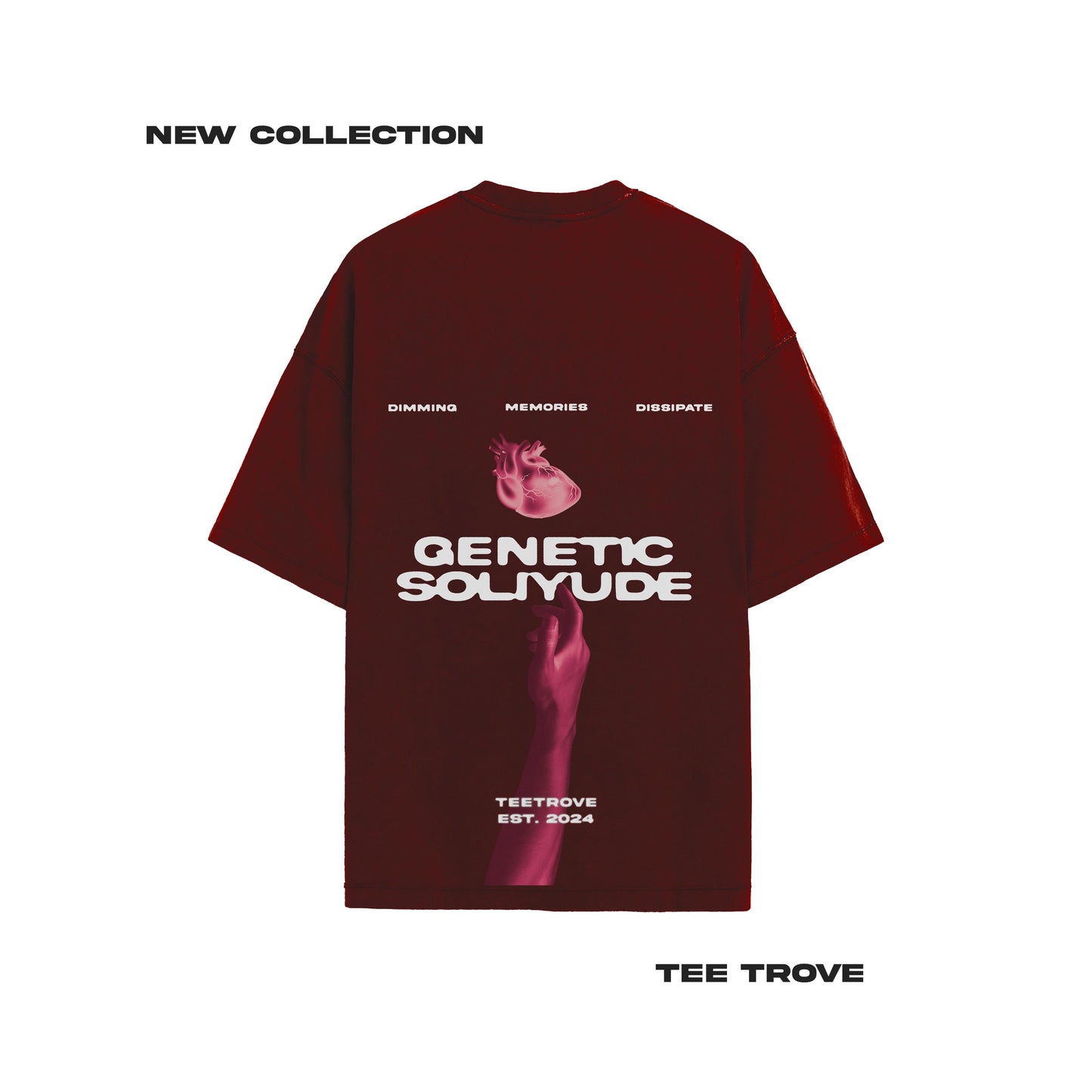 TeeTrove Solitude Oversized T-shirt