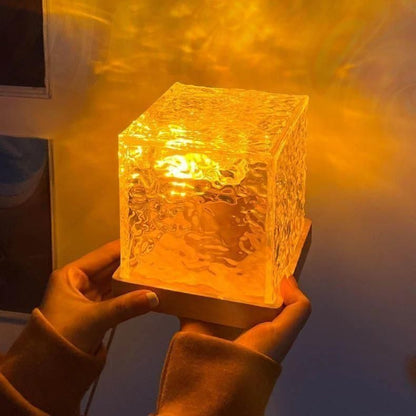 Water Ripple Crystal Lamp
