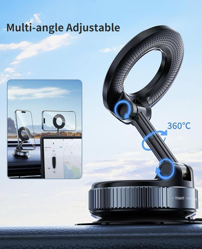 Vacuum Magnetic Phone Holder Stand