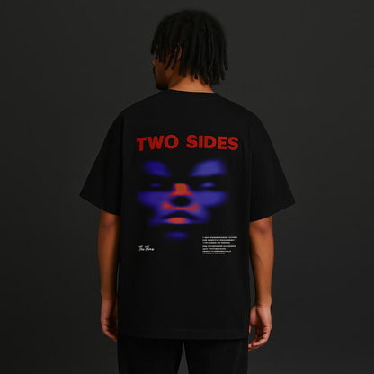 TeeTrove Two Sides Oversized T-shirt