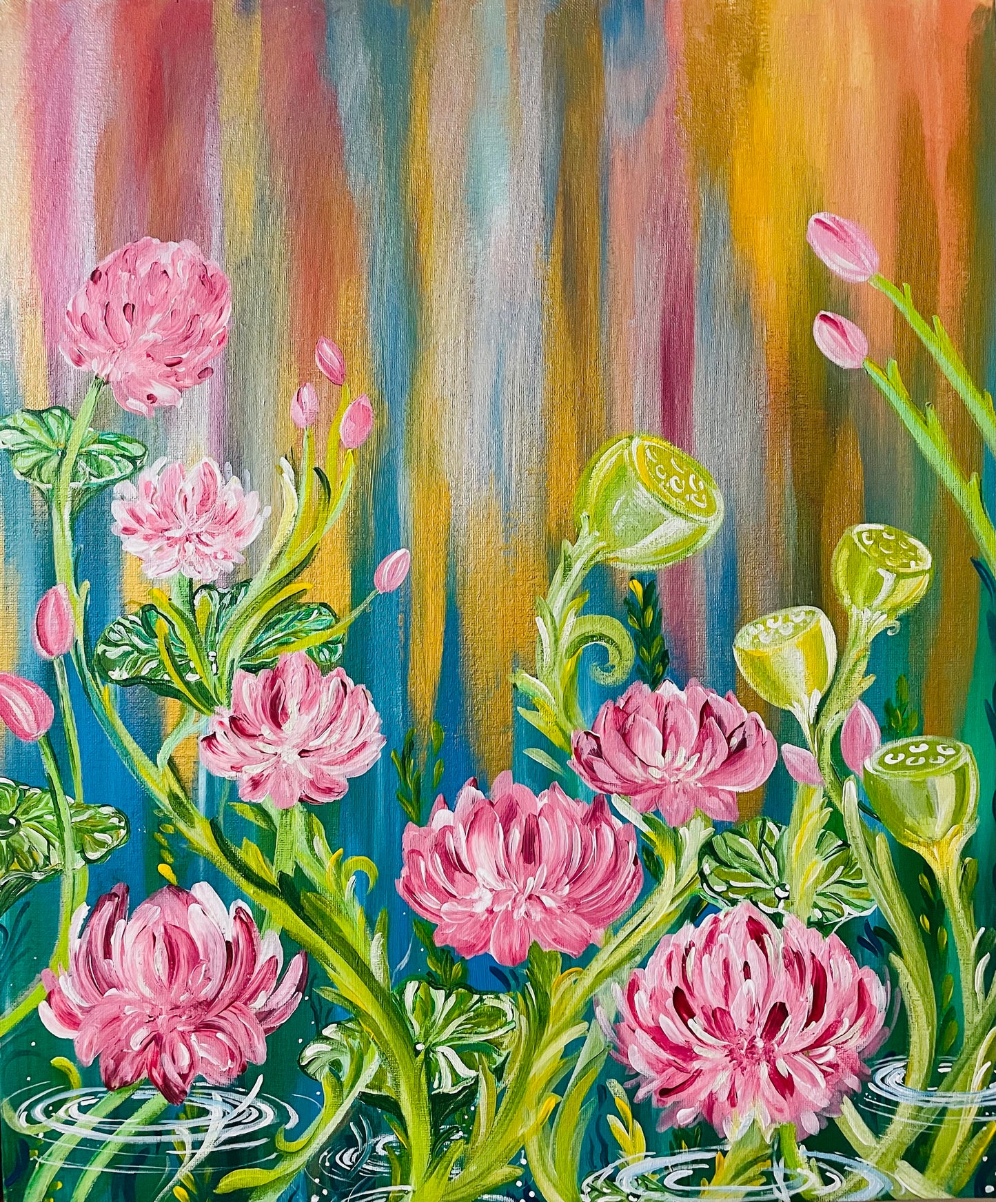 Blooming Reflections