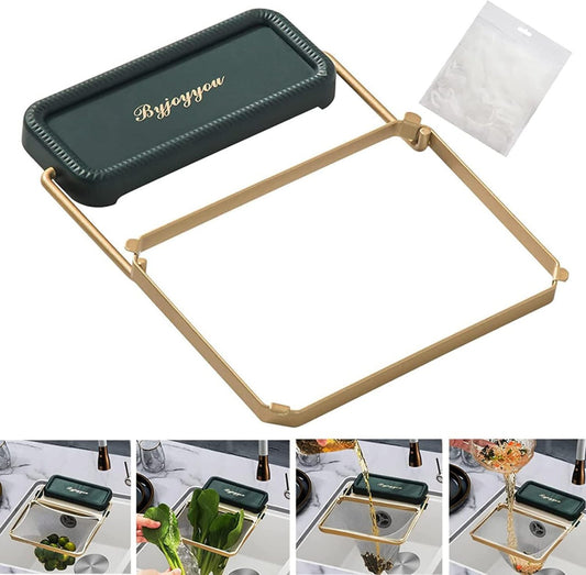 Kitchen sink strainer Filter bag corner basket with 50pcs Mesh Bags