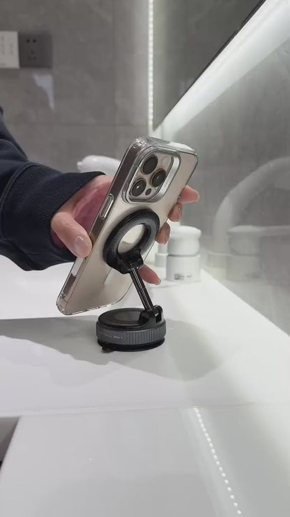 Vacuum Magnetic Phone Holder Stand