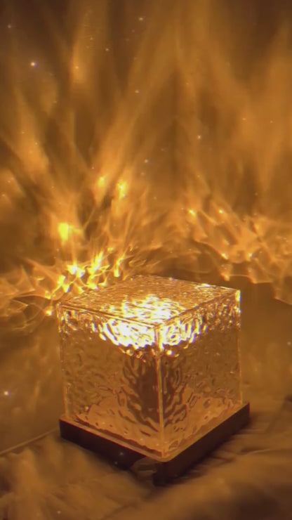 Water Ripple Crystal Lamp