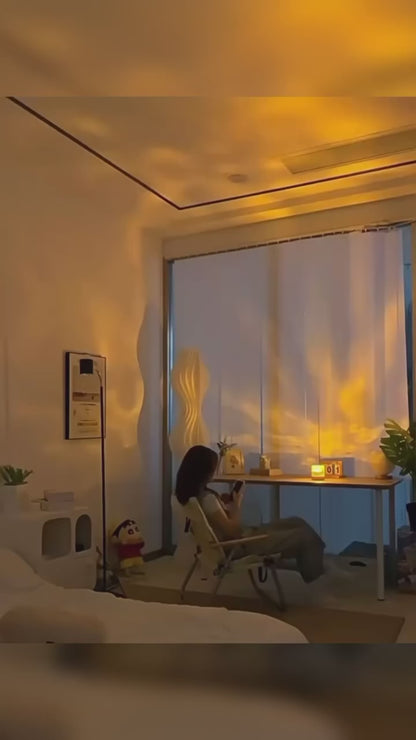 Water Ripple Crystal Lamp